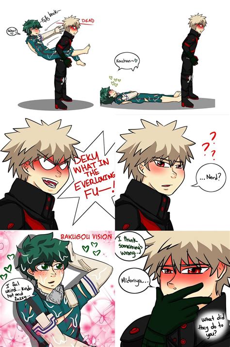 bakugo x deku comic